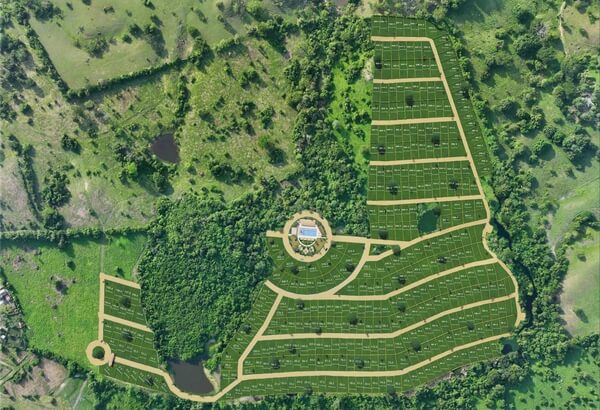 Vista aérea de Los Lagos Altoverde